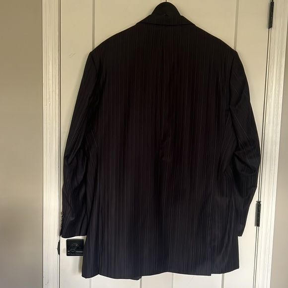 Giorgio Fiorelli Navy Striped 3 Piece Suit - Picture 8 of 16